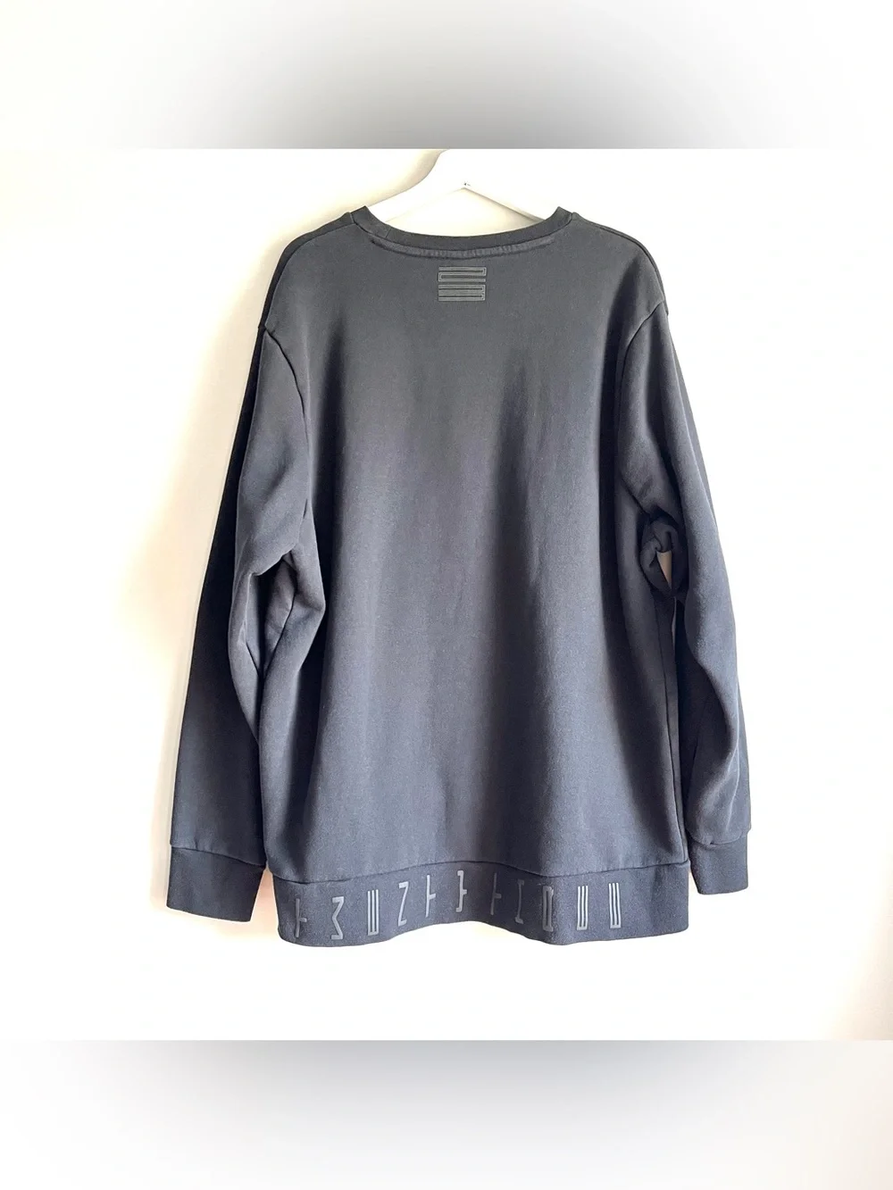 Nike Jumpman Air Jordan 11 hybrid sweatshirt pullover black crew mens 3XL 23